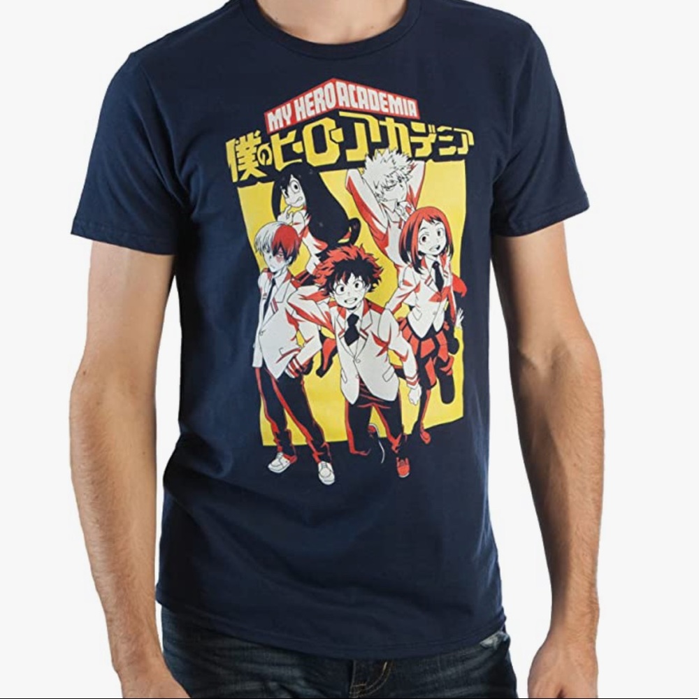 Bioworld MHA My Hero Academic Characters T-Shirt M